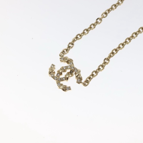 CHANEL COCO Mark Necklace metal Gold - Picture 3 of 10